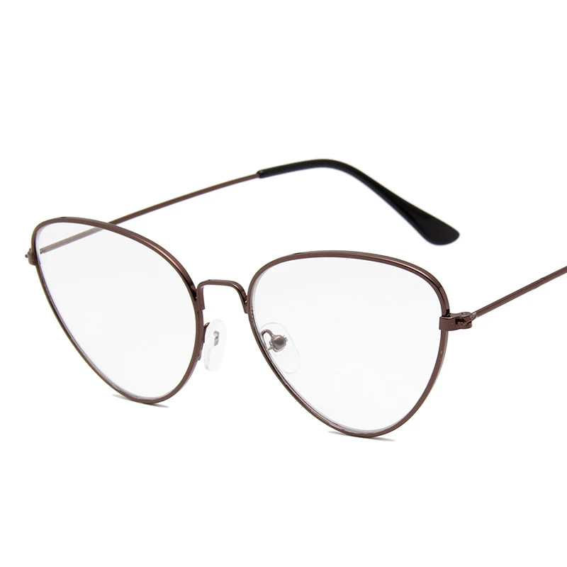 RBROVO новые металлические Cateye Солнцезащитные очки женские брендовые дизайнерские яркие цвета солнцезащитные очки уличные очки Oculos De Sol Feminino - Цвет линз: Bronze