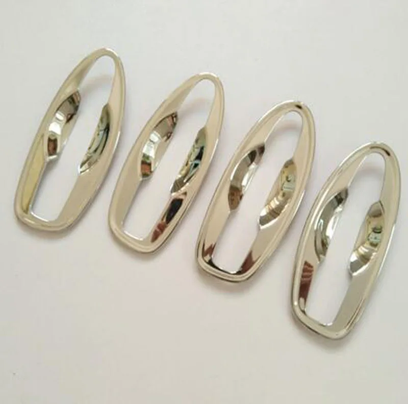 

Chrome Door Handle Catch Cover Trim Cap Bowl For Renault KADJAR 2016 Car Styling Auto Accessories Free Shipping