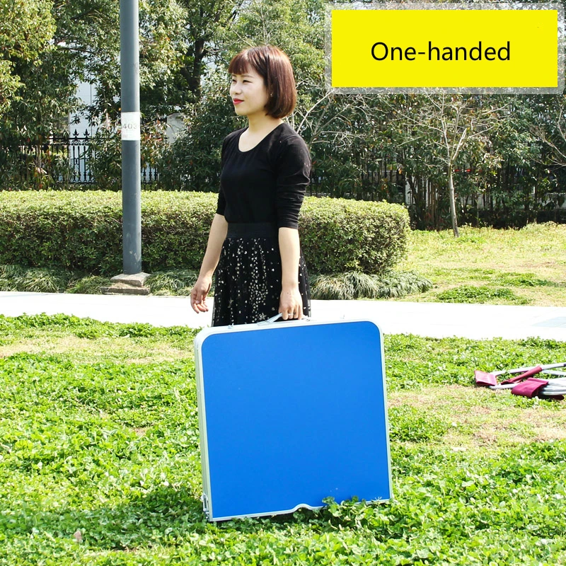 Portable Outdoor Stall Desk Lifted Folding Multifunctional Camping Table with Handle Light Set of Table and Chair BBQ Accessory Portable Outdoor Stall Desk Lifted Folding Multifunctional Camping Table with Handle Light Set of Table and Chair BBQ Accessory