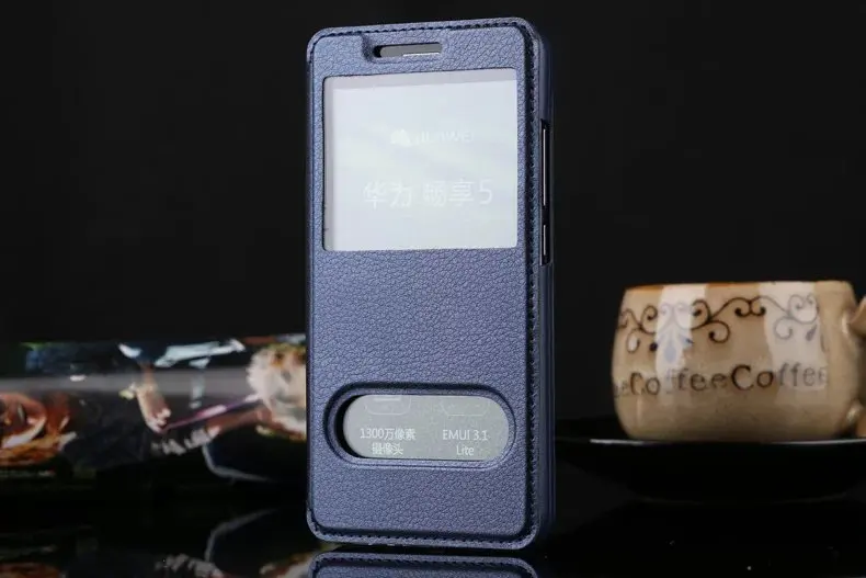huawei y5 2 卡莱星开窗皮套 (4)