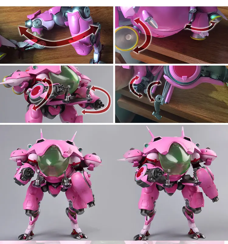 OW DVA и mecha фигурка модель kinderen Speelgoed Geschenken Collectie Tracer ПВХ 23 см игра figuur