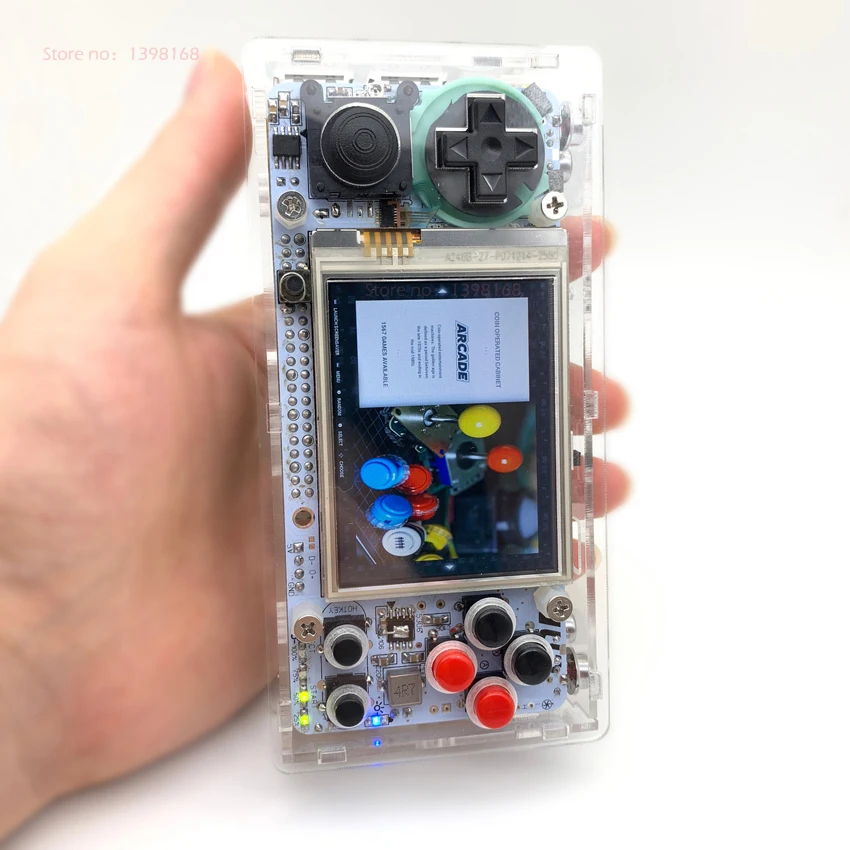  Retro pie Raspberry Pi 2.8 Inch Gameberry Retropie Lakka Handheld Gaming Device Retro Game 4000MA B