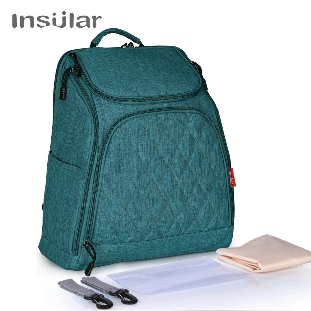

Insular Mother Tote Bag Baby Nappy Changing Bags Large Capacity Maternity Mummy Diaper Backpack Baby Stroller Bag