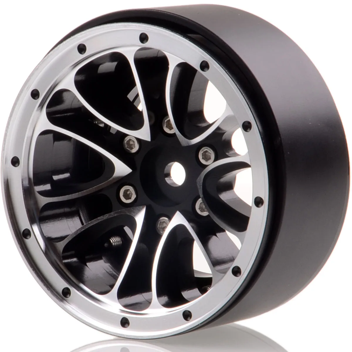 RC 4xAluminum 1 9 &quotBeadlock обод колеса для 1/10 Рок Гусеничный осевой 1051 SCX10 D90|beadlock wheels|beadlock