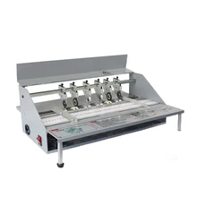 1 шт., электрическая машина для сгибания бумажных обложек, штамповочная машина для резки и сгибания бумаги