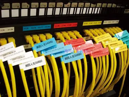 FTTH Fiber Optic Tool Network Cable Labels Sticker 900 Pieces 30 PCS A4 Size Color Blank