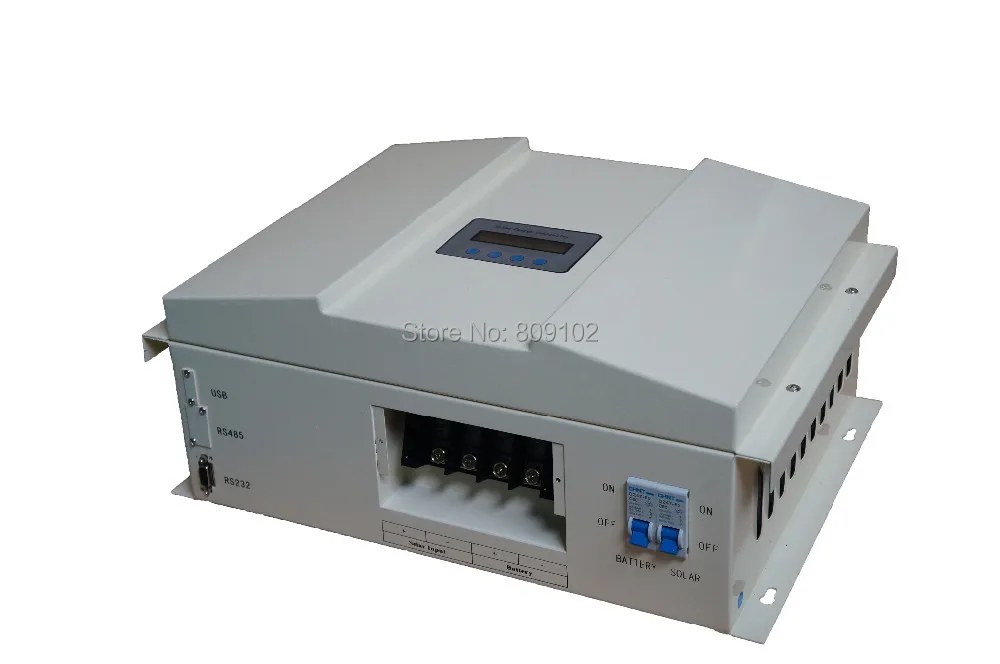 30A 96 В MPPT Контроллер заряда, 3kw Солнечный контроллер, ЖК-дисплей дисплей, RS связь