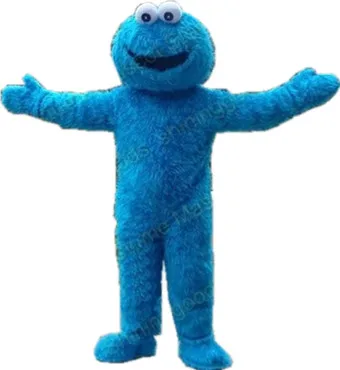 

High quality Sesame Street Elmo mascot Blue Cookie Monster Mascot Free Shipping