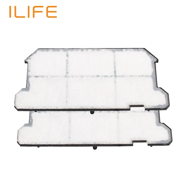 2 Шт. Оригинальные ILIFE Аксессуары, HEPA Фильтр, ILIFE V7S Робот Пылесос, Запчасти, Запасные Комплекты V7S,Эффективный HEPA Фильтр