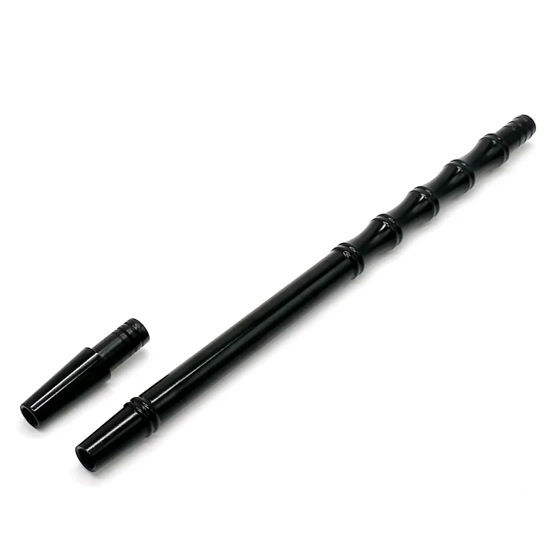 Bamboo Style Aluminum PipeTube For Shisha Hookah Narguile Hose Stems Accessories SH-0932