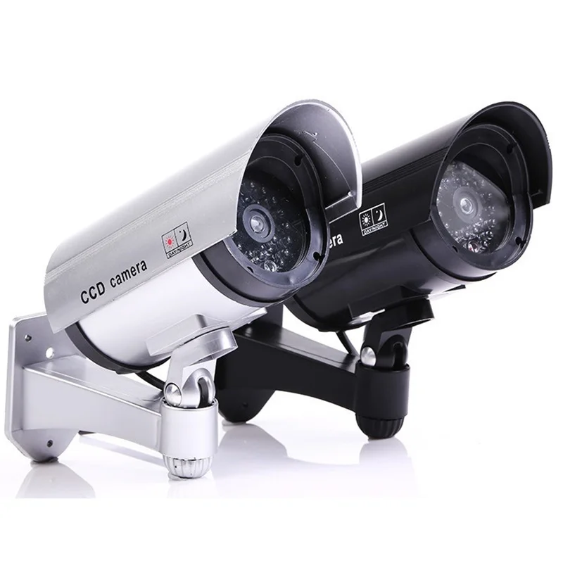 

Fake Dummy Camera Waterproof Outdoor Indoor Security CCTV Video Surveillance Camera With Flashing Red LED Kamera Home Security