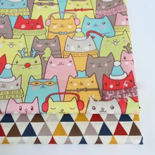 Хлопок Ткань DIY Ручная работа шитье ремесло текстиль Домашний декор Tecido Tela кроватка одеяло лоскутное изделие детская ткань Австралийский метр