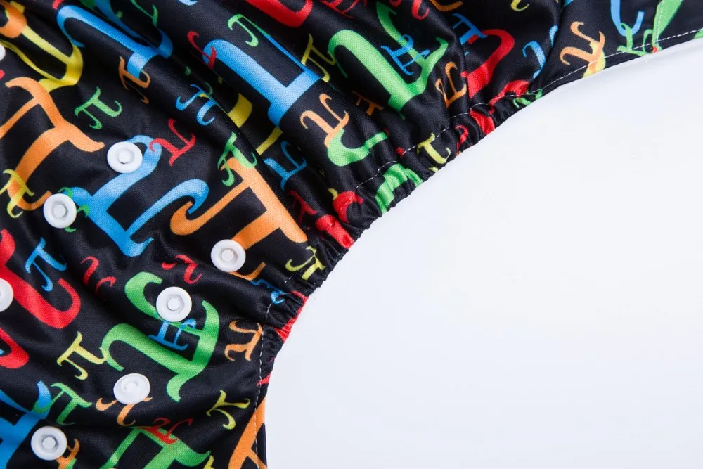 Новый узор 10 шт. AnAnBaby мультфильм детские пеленки характер облегающие цветные Ткань подгузники без вставки обложки в партии