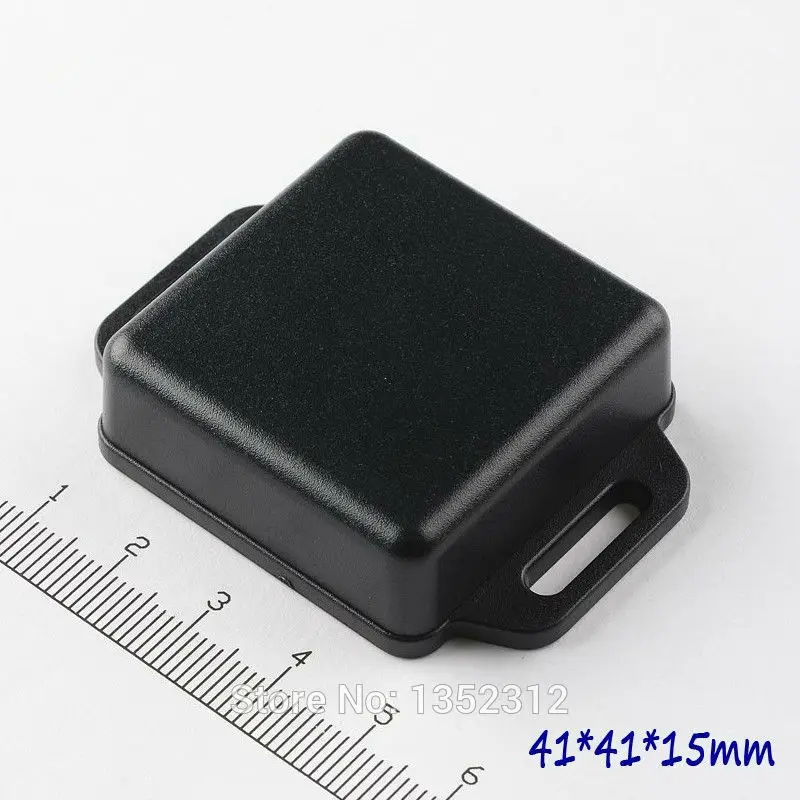 

20 pcs/lot 41*41*15mm plastic project box for electronic wall mount plastic enclosure for pcb abs DIY junction box
