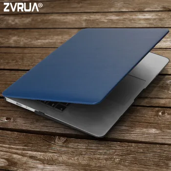 

ZVRUA Business PU Leather Laptop Cases for MAC APPLE MacBook Air 13 inch + Transparent Keyboard Cover