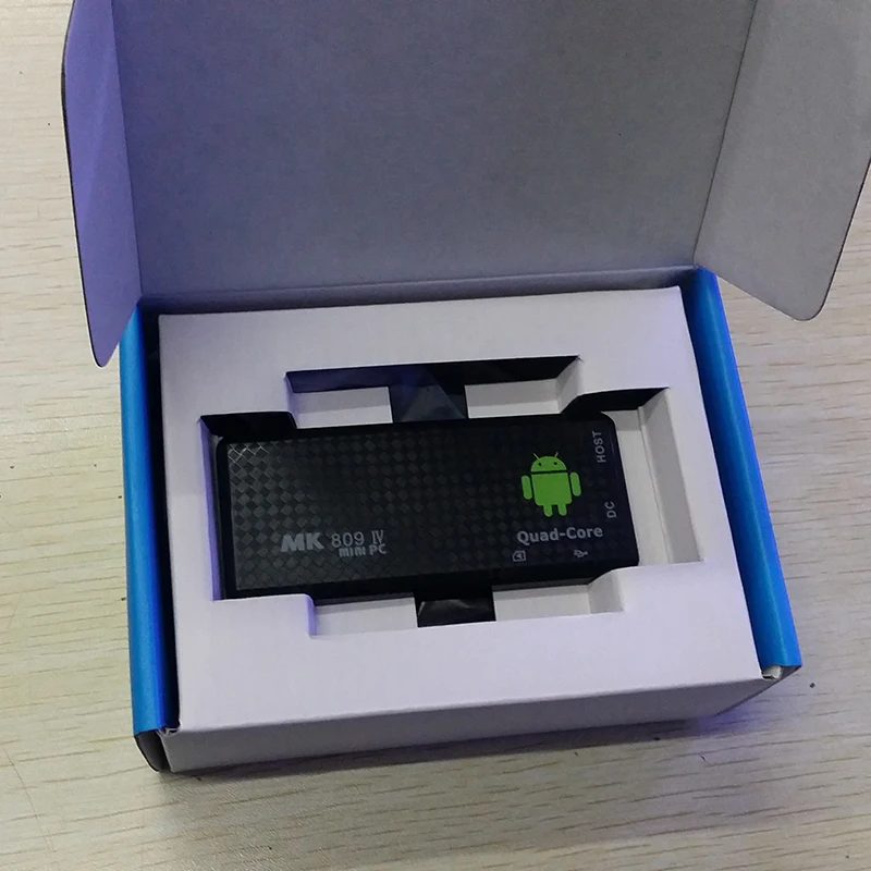 Mini PC 4K Android 5.1 TV Dongle Stick MK809 IV RK3229 Quad Core 1GB 8GB Android TV KODI XBMC Miracast WiFi Smart Media Player