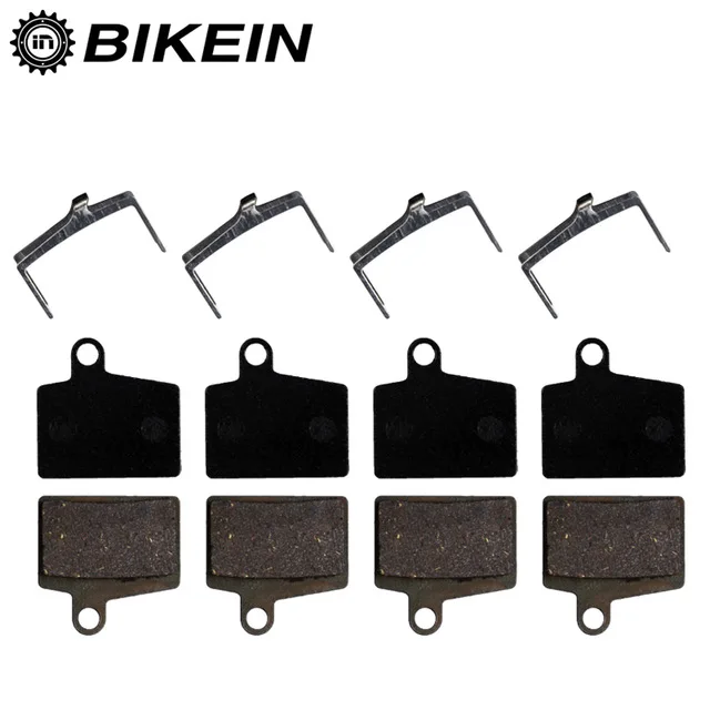 BIKEIN 4 пары велосипедные MTB велосипедные дисковые Тормозные колодки для Hayes Stroker Ryde, Dyno Sport черные резиновые детали для горного велосипеда - Цвет: black-4 Pairs