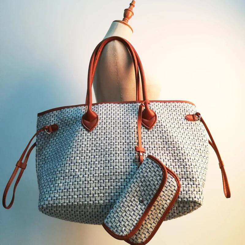 817-check string tote (6)