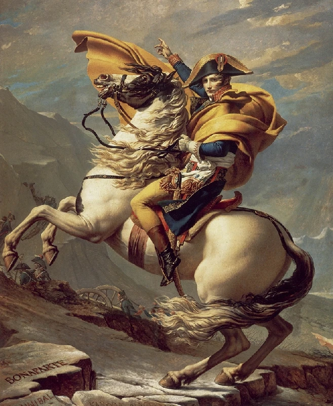 

HD Prints art picture Napoleon on horseback quality canvas prints art painting home decor art