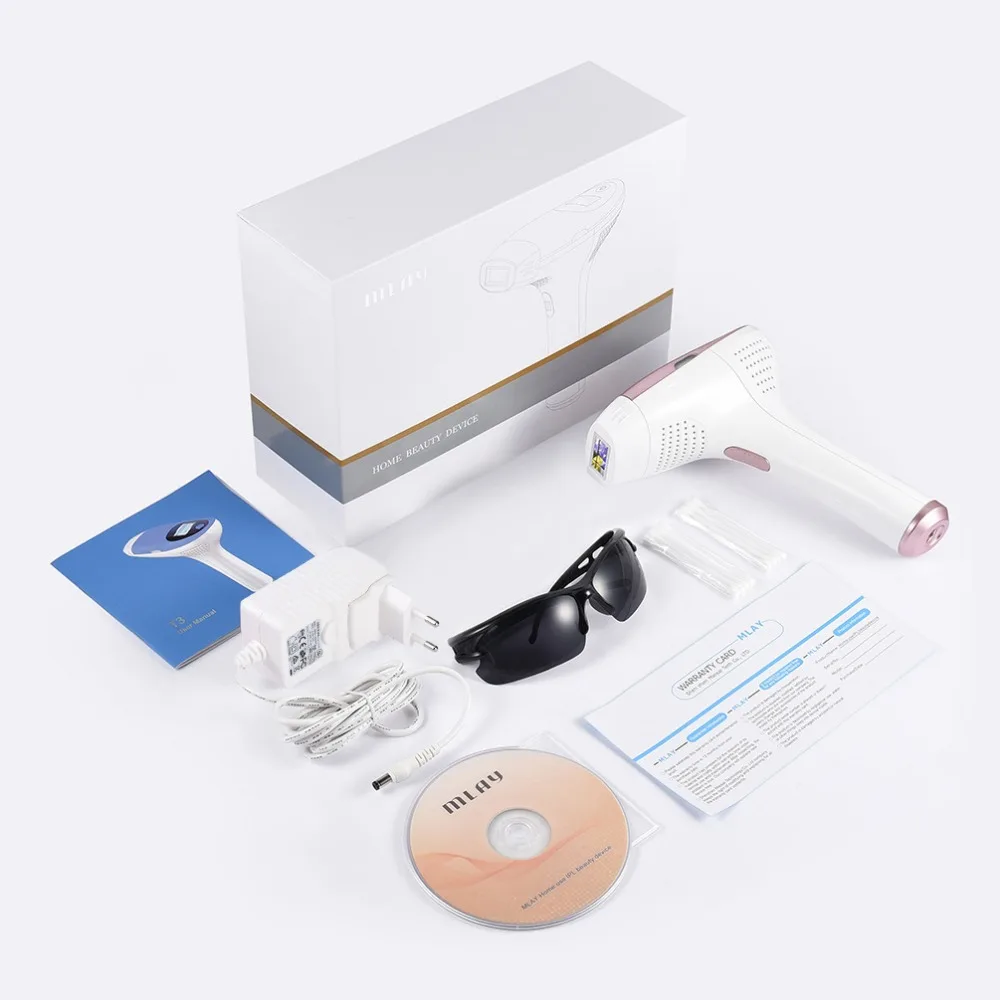 TOOLTOO Pink Professional Body Hair Removal System Efficient Face and Body Hair Removing Device Painless Hair Removal Beauty Kit