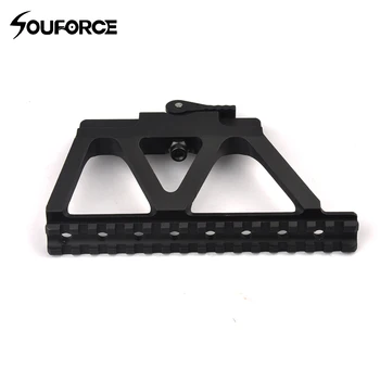 

Quick Detach Rail Scope Mount Base Picatinny Side Rail Mounting For AK 47 AK 74 Hunting Gun