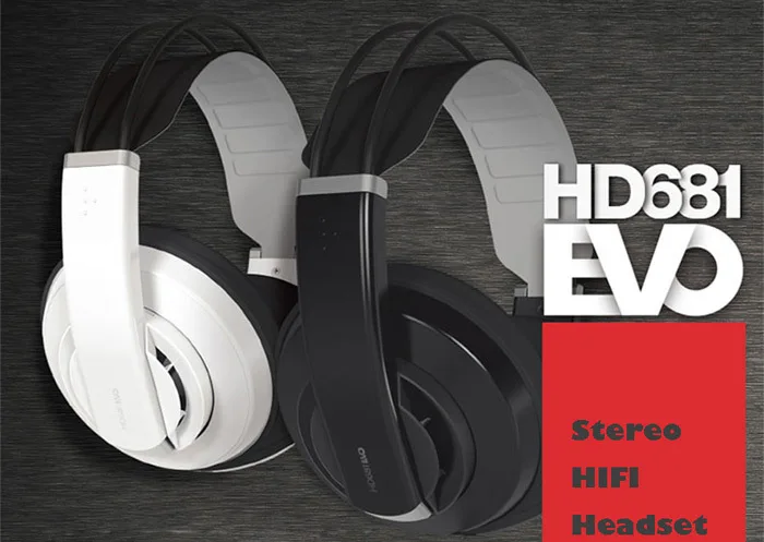 Superlux HD681 EVO Профессиональный Мониторинг DJ наушники с шумоизоляцией Игровые наушники Спортивная гарнитура наушники