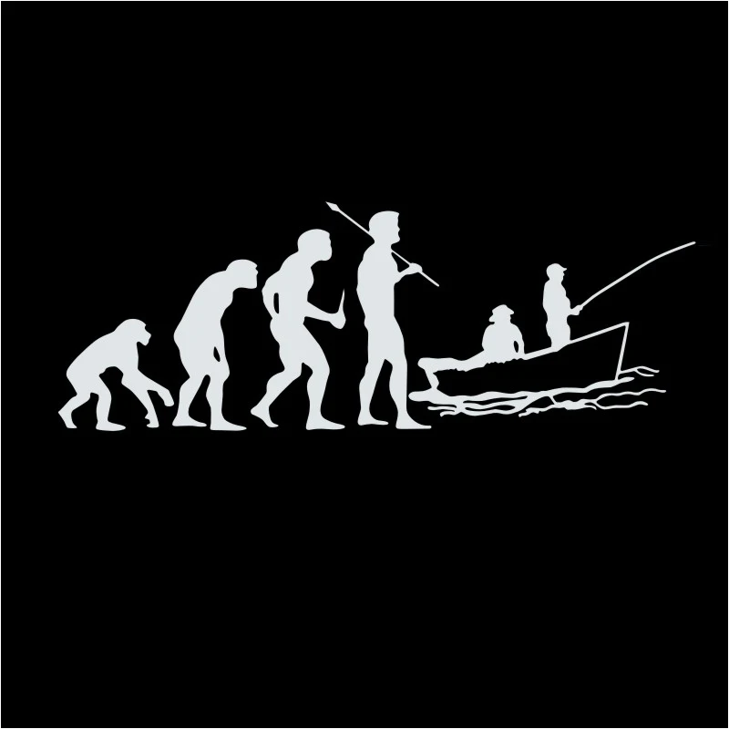 DCTAL car Fishing Sticker car styling programa Catfish Hunter Pesca divertido Cuerpo Adhesivos Accesorios fishing decal F2-24