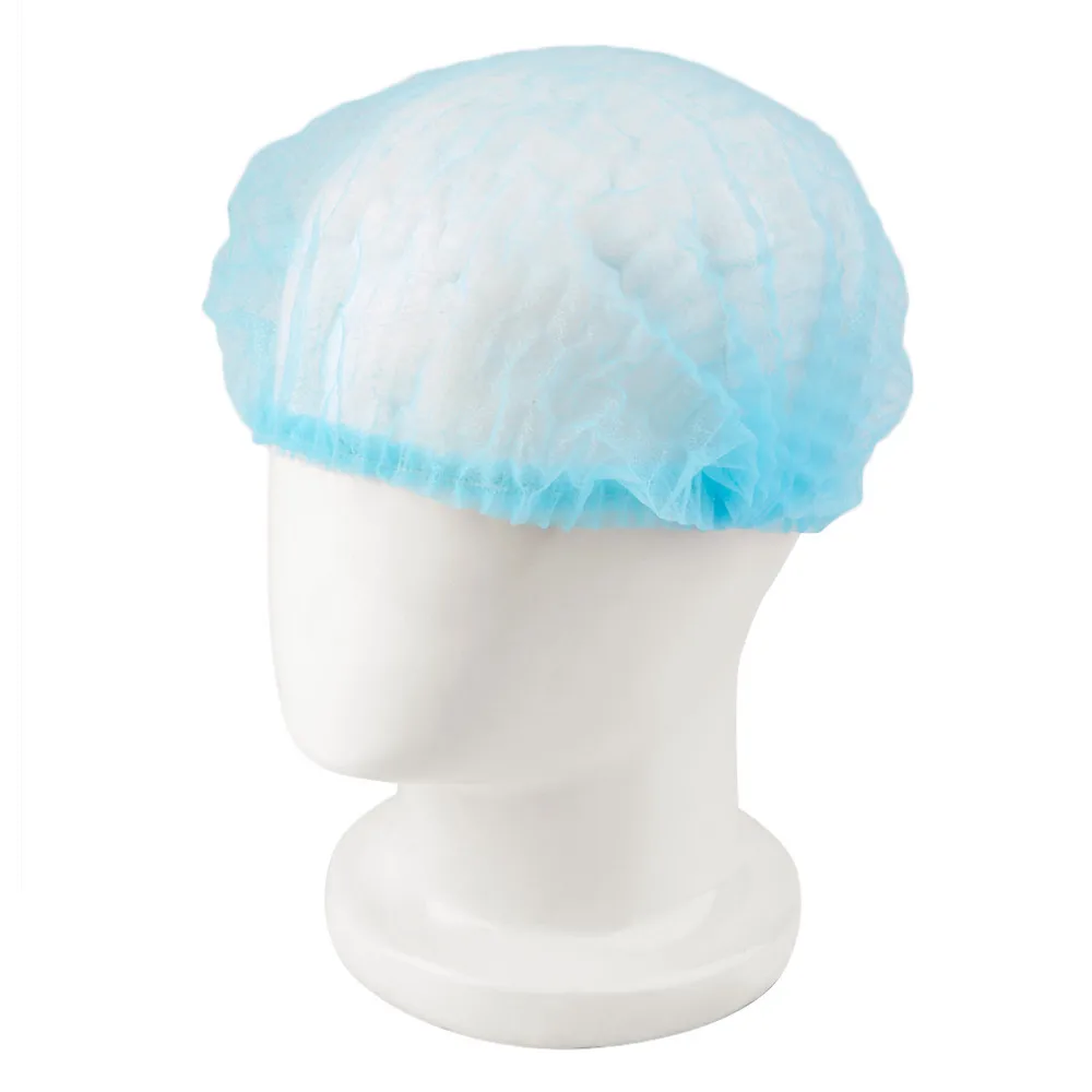 1 мешок/100 шт Одноразовые Дышащие пылезащитные защитный колпачок Hat Hair Net Нетканые анти шапочка для душа женские волосы повязка на голову