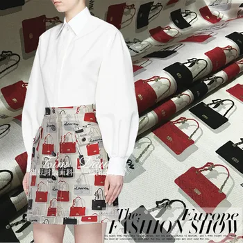 

140cm autumn winter jacquard fabric crisp fashion dress jacket DIY jacquard fabric wholesale high quality jacquard cloth