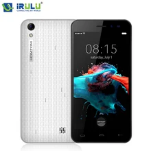 iRULU HOMTOM HT16 Android 6.0 Cellphone 3G WCDMA MTK Quad Core 1G/8G 5 Inch 1280*720 Ultra Slim 3000mAh Smartphone Dual Cameras