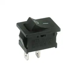 Переключатель типа однополюсный выключатель 3 положения 10A/250 V. ON-OFF Electro DH. Faston 4'8mm 11.182.I/TP 8430552091775