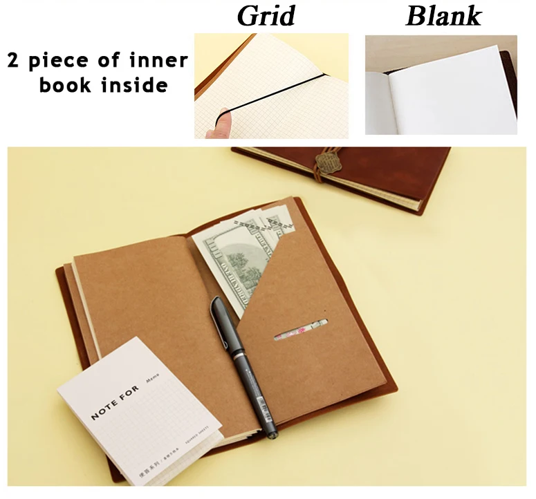 Japanese Leather Travel Notebook