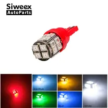 T10 W5W 20-2835 SMD светодиодный фонарь 192 автомобильный Купол Карта сигнальный боковой маркер приборная панель зазор двери лампы синий/голубой/зеленый