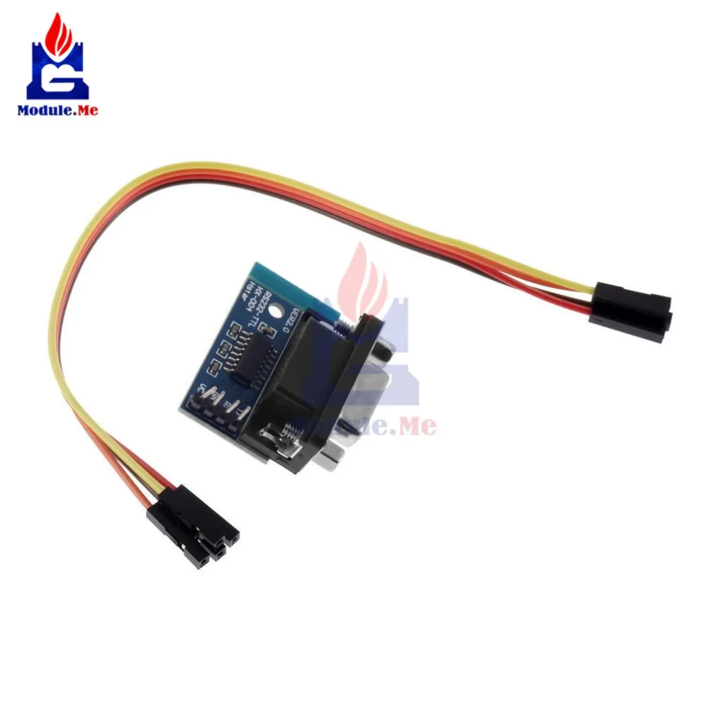 

MAX3232 RS232 to TTL Serial Port Converter Module DB9 Contor MAX232