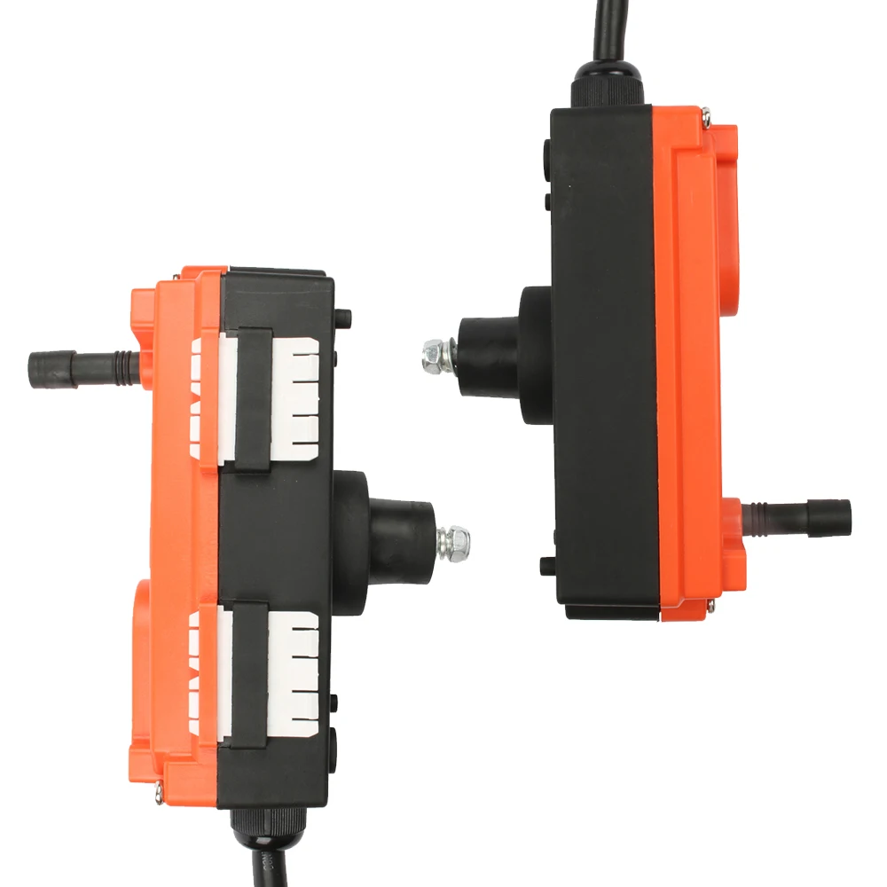 DIANQI Industrial control remoto de grúa de interruptor de botón de empuje con 8 Botones 1 RECEPTOR + 1 transmisor para camión polipasto crane - 3