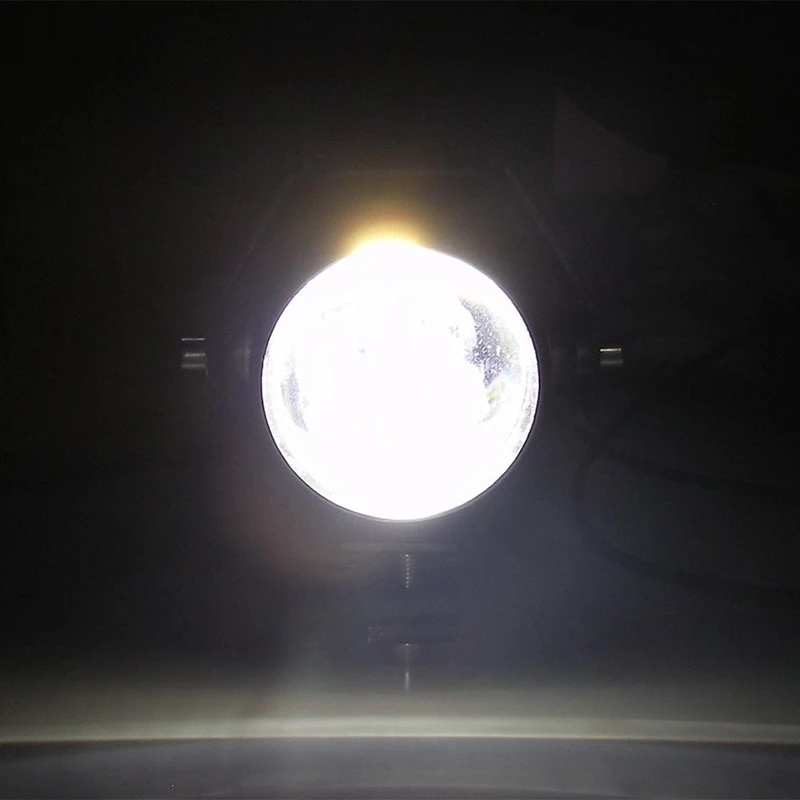 2pcs/set Motorcycle Motorbike U5 LED Headlight Fog Driving Spot Light Lamp White