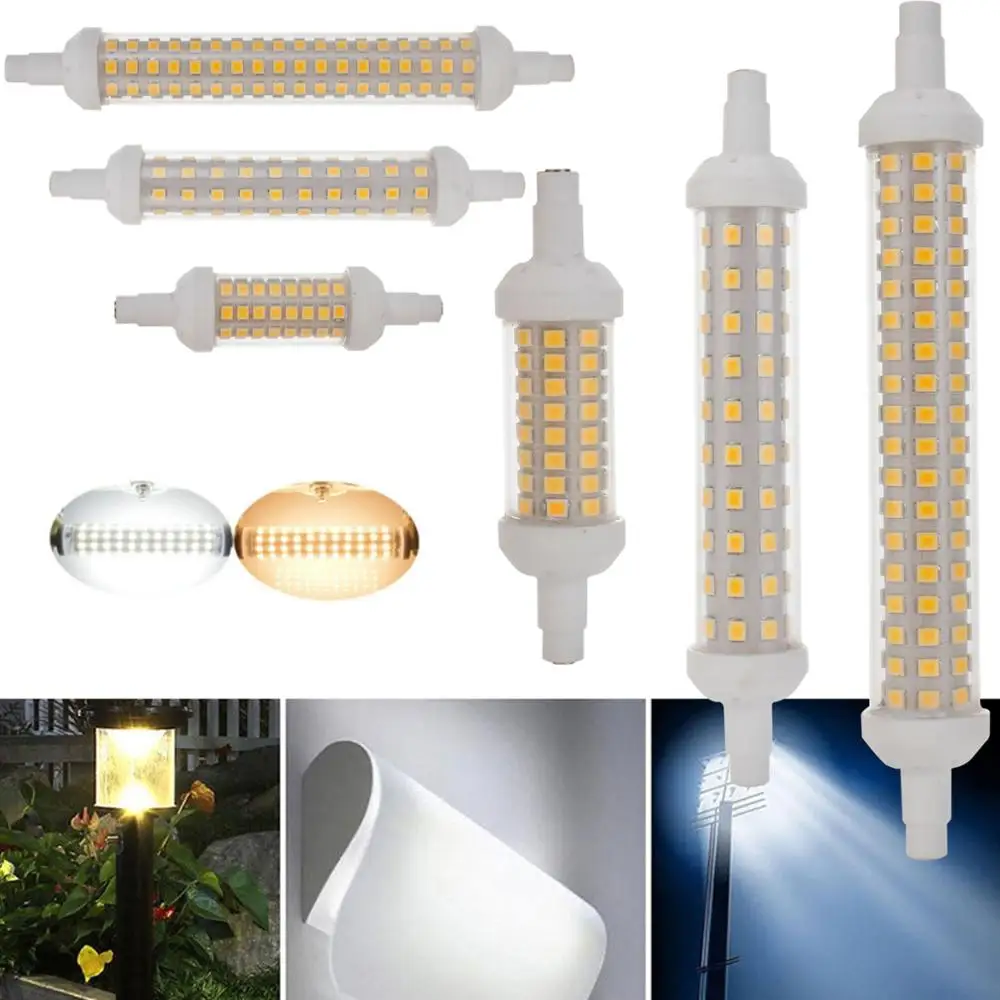 Dimmable R7S LED Lamp 10W 15W 20W SMD 2835 78mm J78 118mm J118 135mm J135 R7S LED Light Bulb 220V Replace Halogen lamps