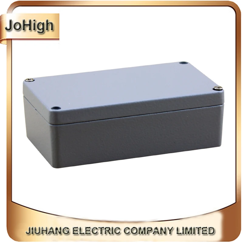

Factory Supply Waterproof And Dustproof IP67 electrical aluminium box 111*64*37mm