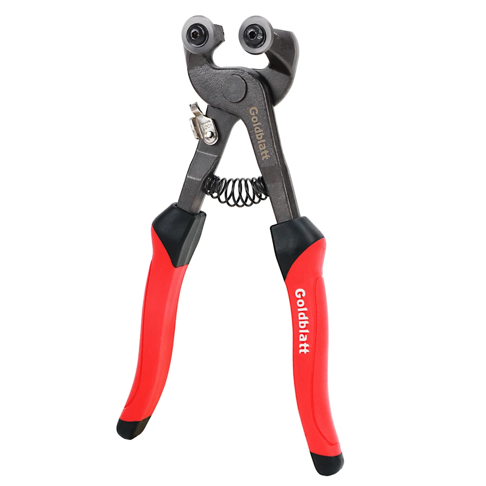 Goldblatt Double Roller Tile Plier Mosaic Cutting Plier Wheel Blades Glass Cutting Nipper tile glass cutting plier