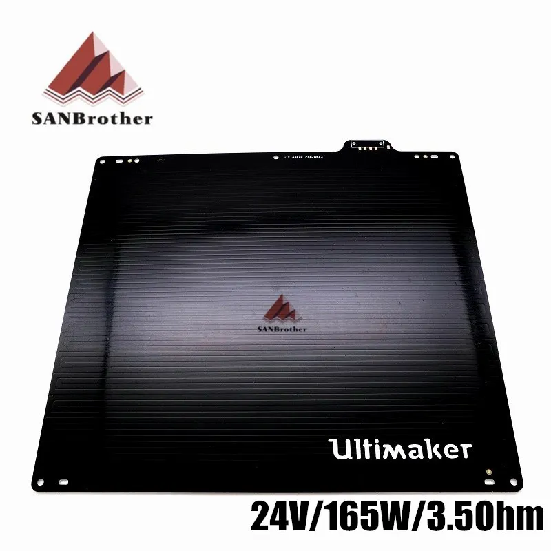 

Ultimaker2 UM2+ Heated Bed 24V Aluminum Alloy Plate print table for 3D Printer