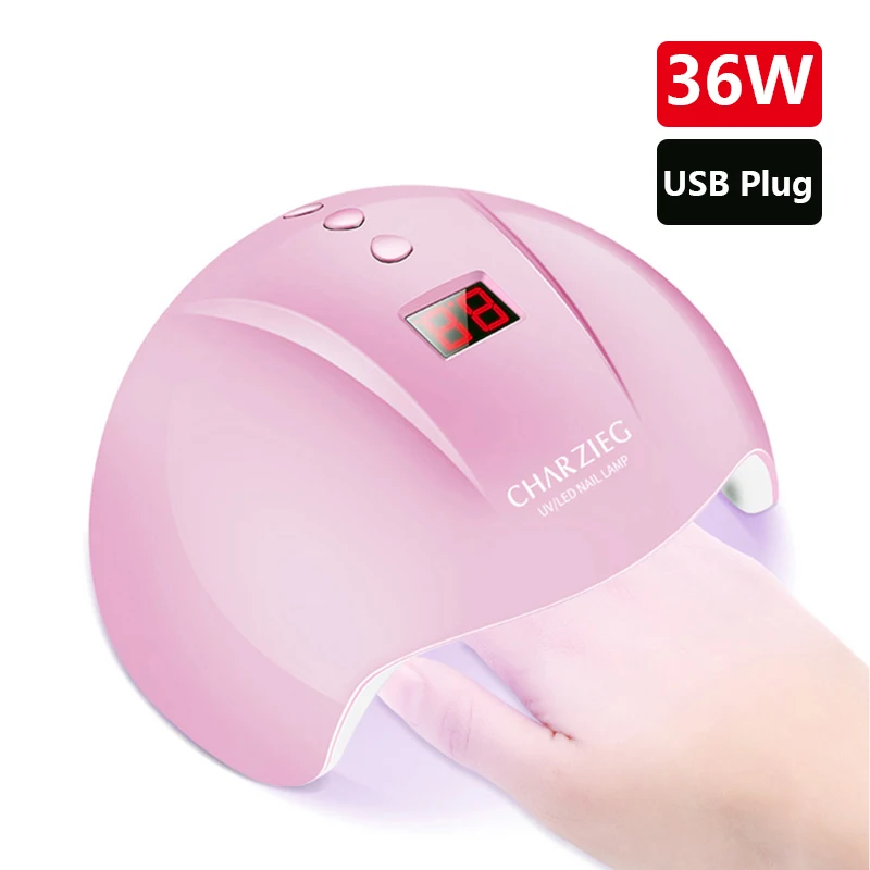 

36W UV Lamp 12Leds LED Lamp Nail With Sensor 30S/60S/90S Timer Nail Dryer Nail Lamps Curing All UV Gel Varnish Machine Nail Arts