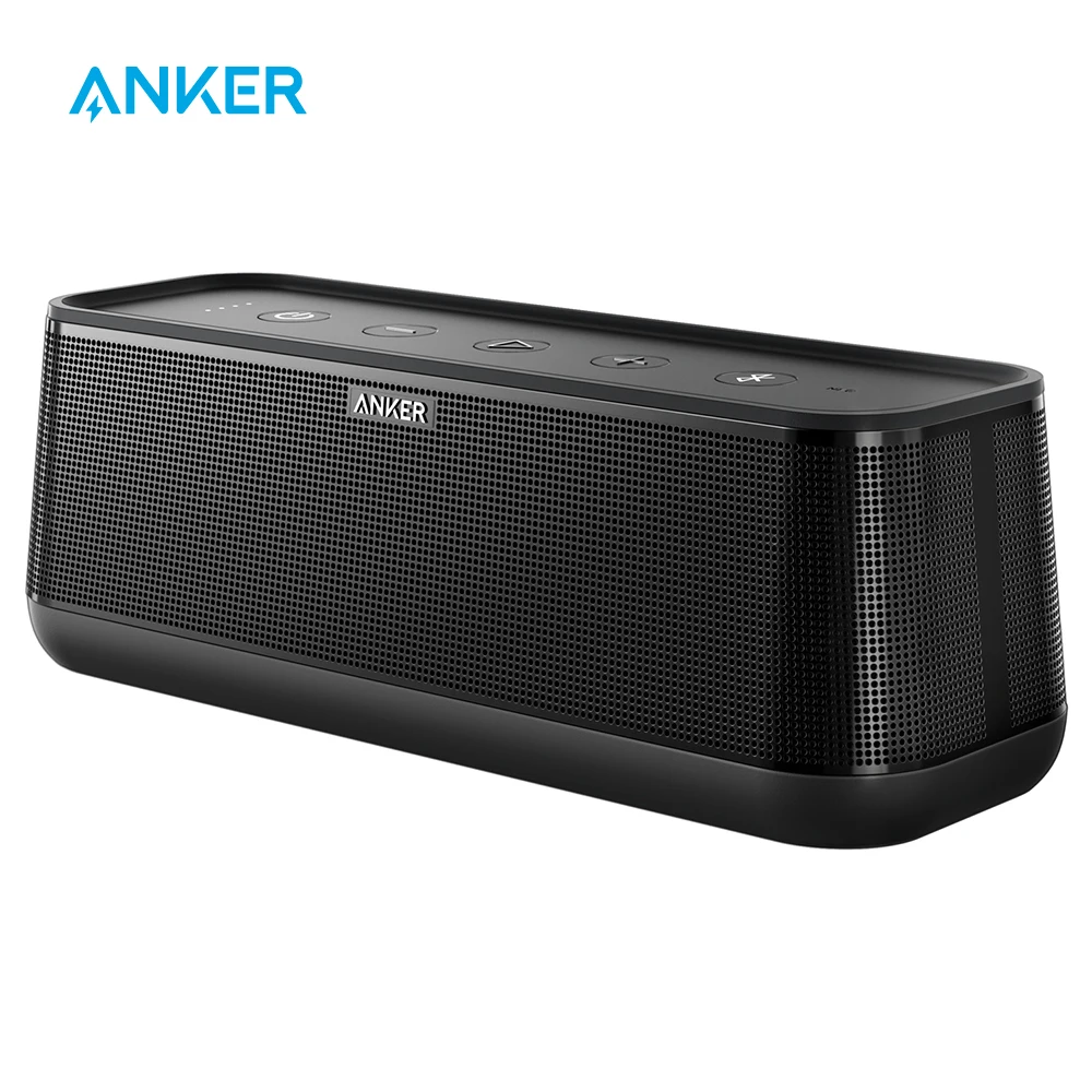 Anker SoundCore Pro + 25 Вт премиум портативный беспроводной bluetooth-динамик с главным бас и звук высокой четкости с 4 драйверы Anker SoundCore Pro + 25 Вт премиум портативный беспроводной bluetooth-динамик с главным бас и звук высокой четкости с 4 драйверы