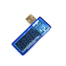 USB Вольтметр Амперметр цифровой 4-разрядный Дисплей мобильный Мощность зарядный детектор Зарядное устройство Doct прибор для измерения тока Ёмкость Напряжение метр