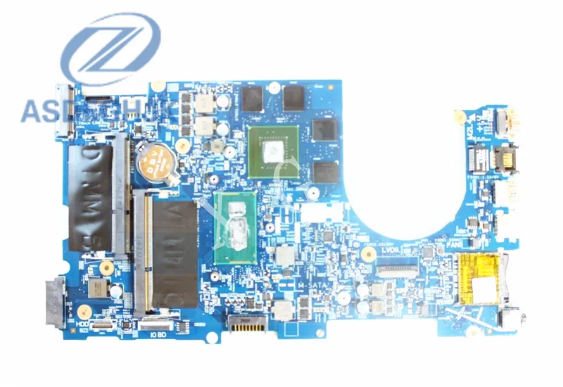 Материнская плата для ноутбука для DELL Inspiron 17 7737 материнская плата DOH70 12309-1 F53D4 N3JV3 0N3JV3 CN-0N3JV3 I7-4510U N14P-GT-A2