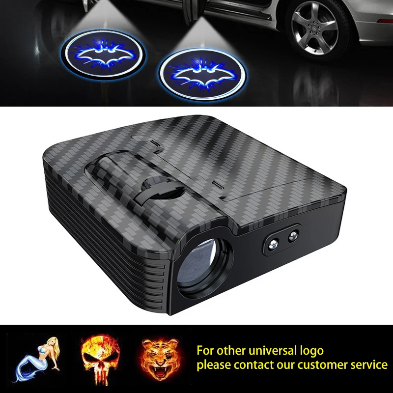 

1PCS Universal Wireless Car Door Welcome Light Projector LED Laser Logo Ghost Shadow Lamp for Ford BMW Toyota Chevrolet Kia Audi