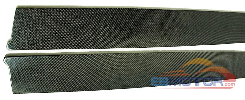 MP style Real carbon fiber side skirts body kits apron 1pair for BMW F80 M3 4-door F82 M4 2-door 2014UP  B363