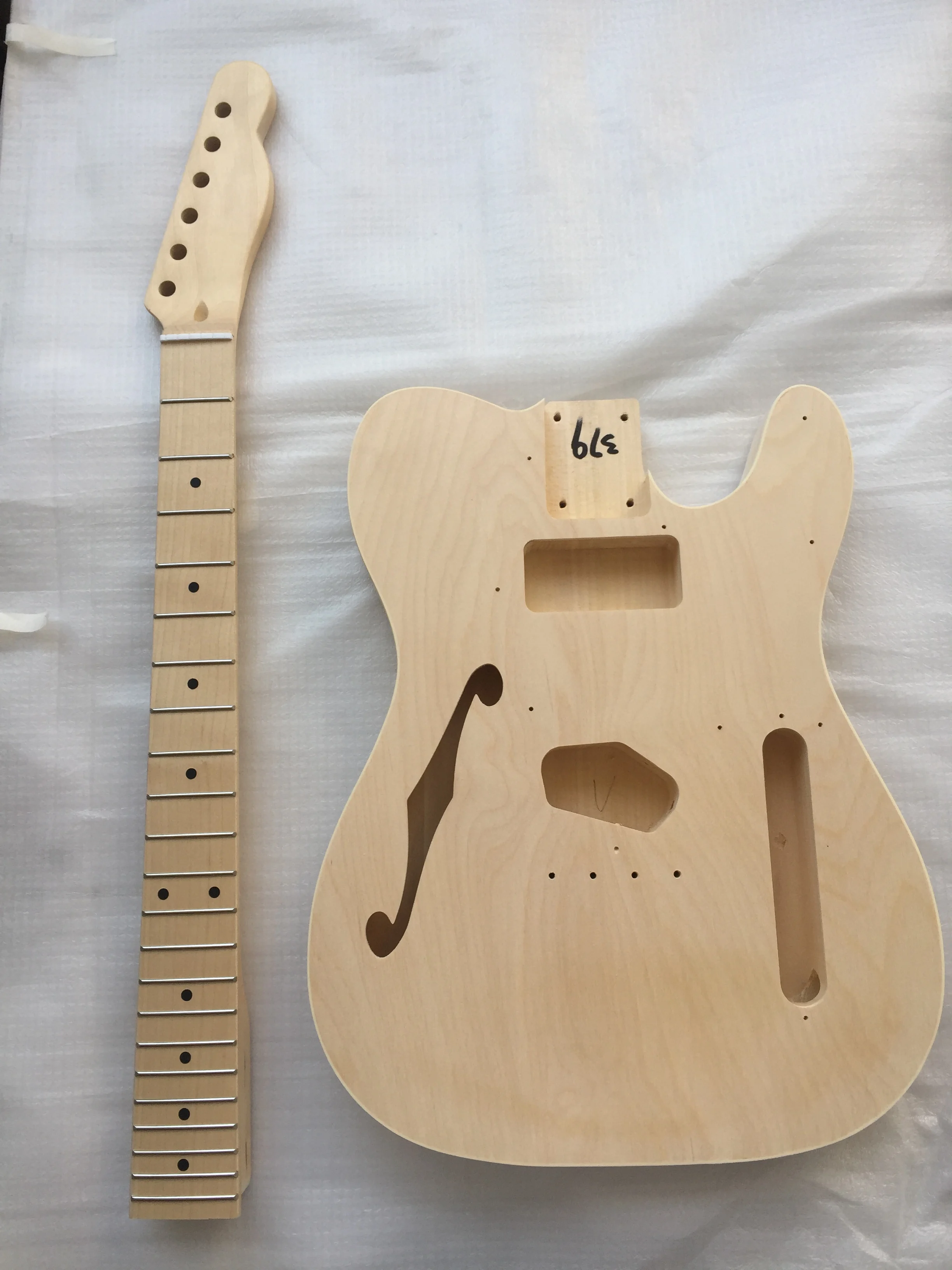 

Tele Electric Guitar Body Mahogany Maple wood DIY electric Guitar Telecaster