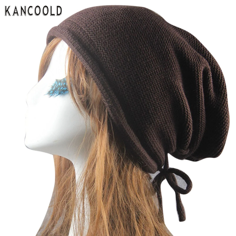 

Knit Winter Warm Women Men Hip-Hop Bandage Beanie Hat Baggy Unisex Cap Skull Oct25 new design send in 2 days