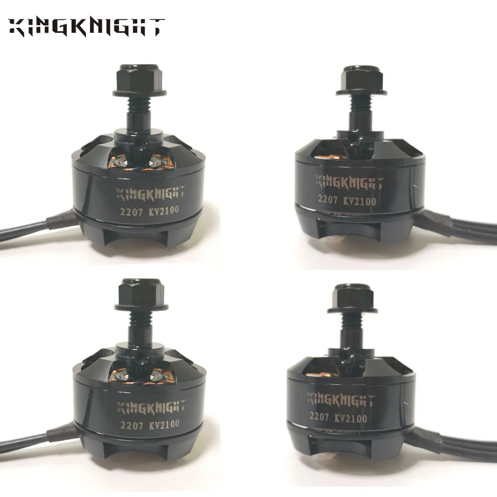 4 шт./компл. 2207 бесщеточный двигатель кв RC для фотогоночного дрона|Детали и