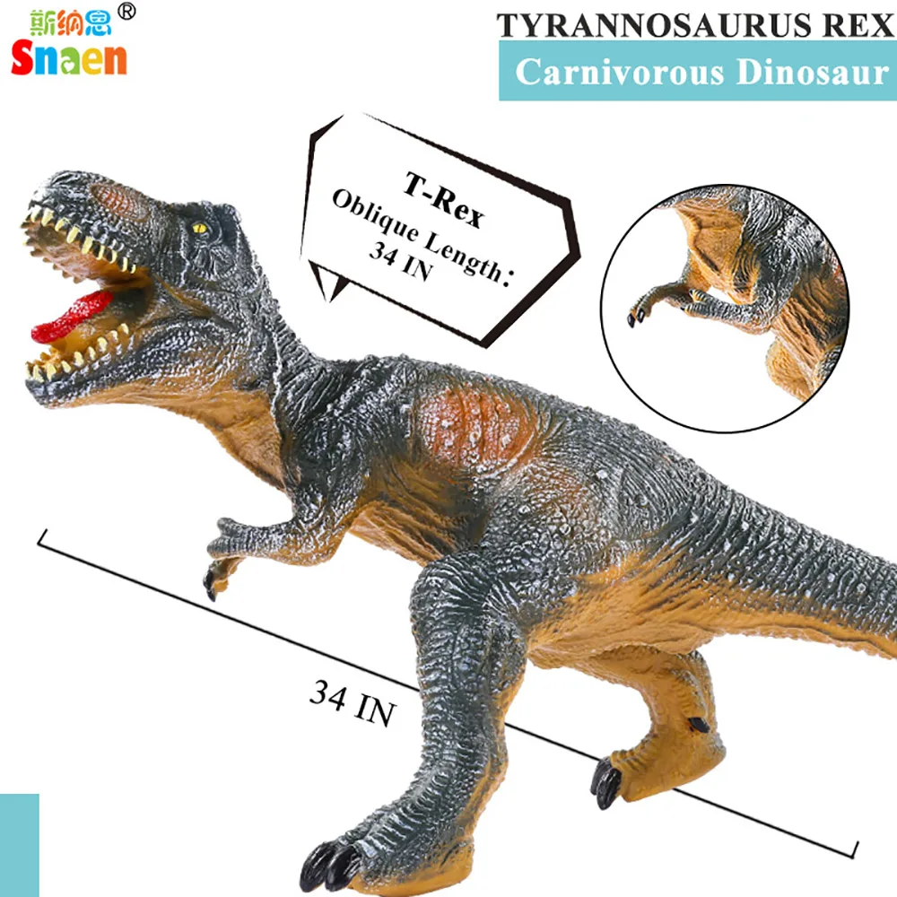 Soft Plastic Squeezable T-Rex Dinosaur_17